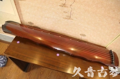南投县●久音古琴  ●典藏系列 20230726 [红洒金竹节]