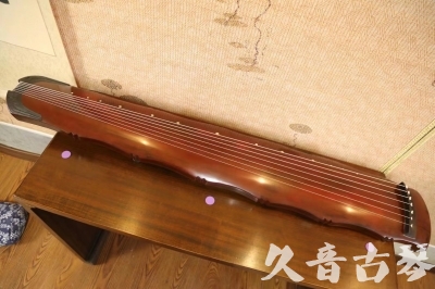 南投县●久音古琴  ●典藏系列 20230807 [红洒金竹节]